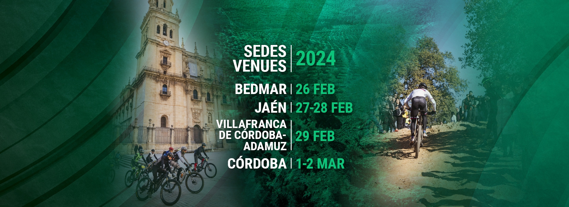 Recuperamos sedes en Andalucía Bike Race by GARMIN 2024