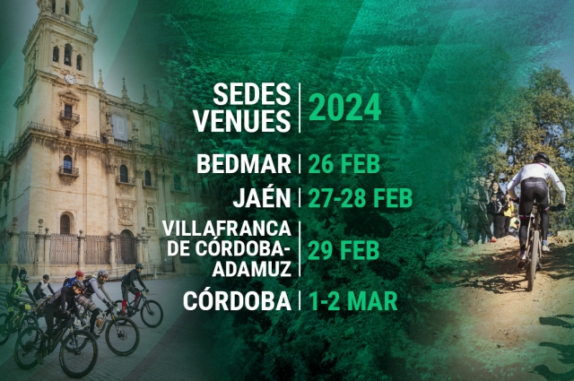 Recuperamos sedes en Andalucía Bike Race by GARMIN 2024 